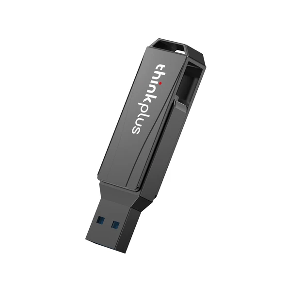 Lenovo Thinkplus MU252 USB 3.1 ve USB-C Tip C 64GB Siyah Flash Bellek - 3