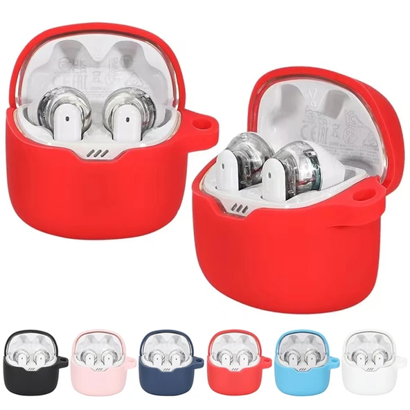 JBL Tune Flex Kulaklık Silikon Koruyucu Kılıf Koyu Mavi - 2