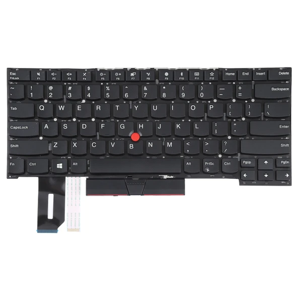 Lenovo Thinkpad T490S U S Versiyon Siyah Klavye İşaretleme Fonksiyonlu