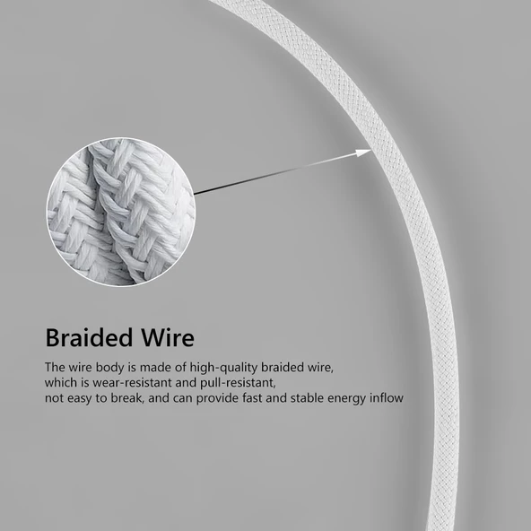 100W 5 Pin MagSafe 2 T Şeklinde USB-C PD Şarj Kablosu 1.8 Metre - 9