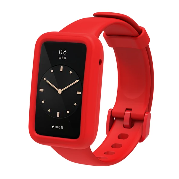 Xiaomi Mi Band 7 Pro Kırmızı Silikon Ayarlanabilir Elastik Saat Kayışı