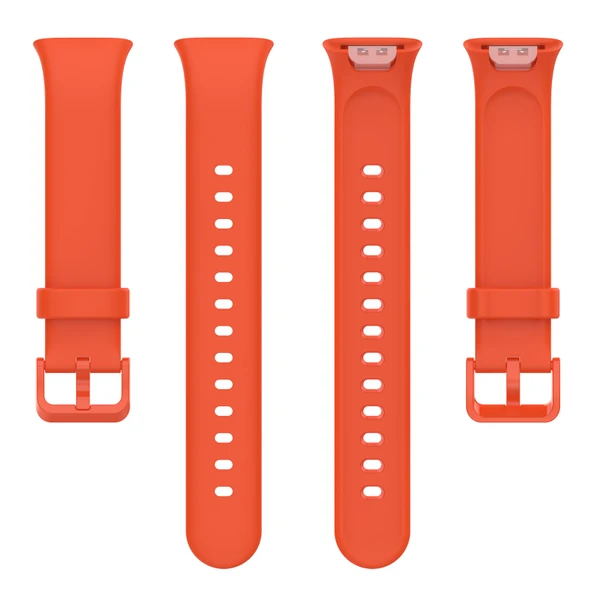 Xiaomi Mi Band 7 Pro Turuncu Silikon Saat Kayışı - 3