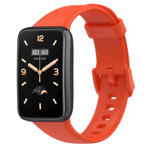 Xiaomi Mi Band 7 Pro Turuncu Silikon Saat Kayışı