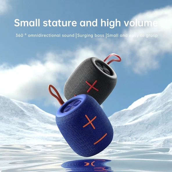 Sanag M11 IPX7 Su Geçirmez Taşınabilir Mini Bluetooth Hoparlör Siyah - 2