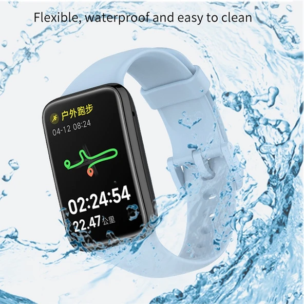 Xiaomi Mi Band 7 Pro TPU Saat Kayışı Yeşil - 4
