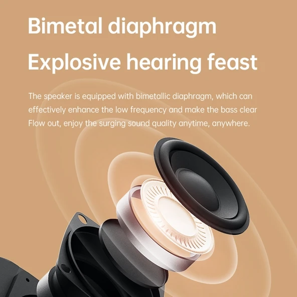Sanag M11 IPX7 Su Geçirmez Taşınabilir Mini Bluetooth Hoparlör Siyah - 6