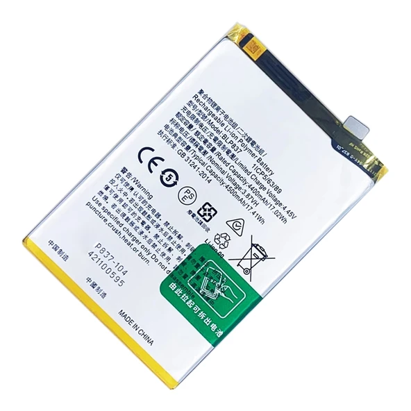 Realme 8 Pro Uyumlu BLP837 Model 4500mAh Li-Polimer Batarya - 2