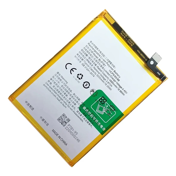 OPPO A52 A72 A92 Uyumlu BLP781 5000 mAh Li-Polimer Batarya - 2