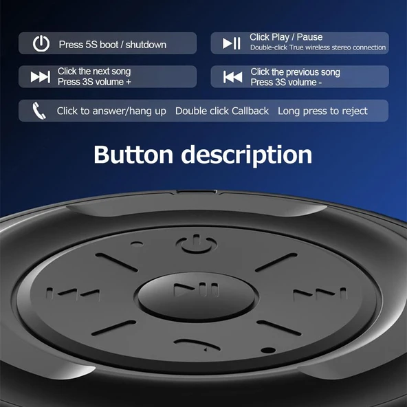 K3 PRO THİNKPLUS LENOVO BLUETOOTH SPEAKER HOPARLÖR - 4