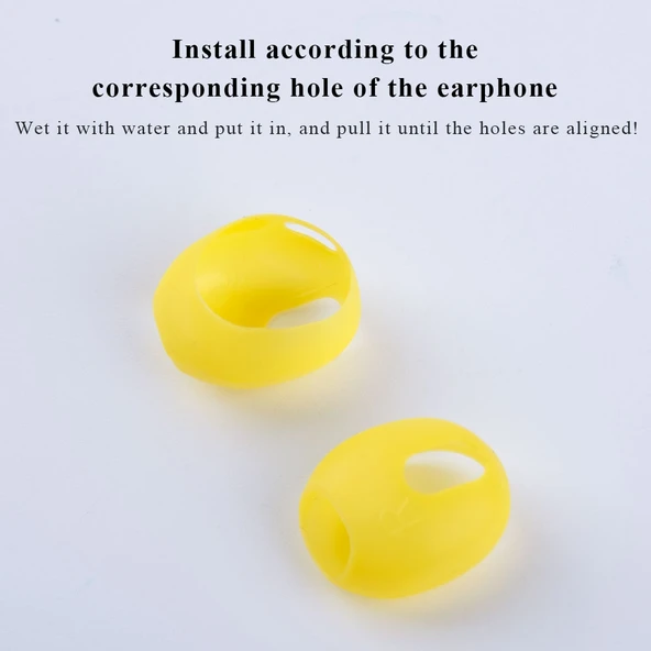AirPods 3 Uyumlu Beyaz Silikon Kulaklık Koruyucu Kılıf - 7