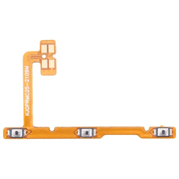 Realme C25 RMX3193 RMX3191 Güç ve Ses Butonu Flex Kablo
