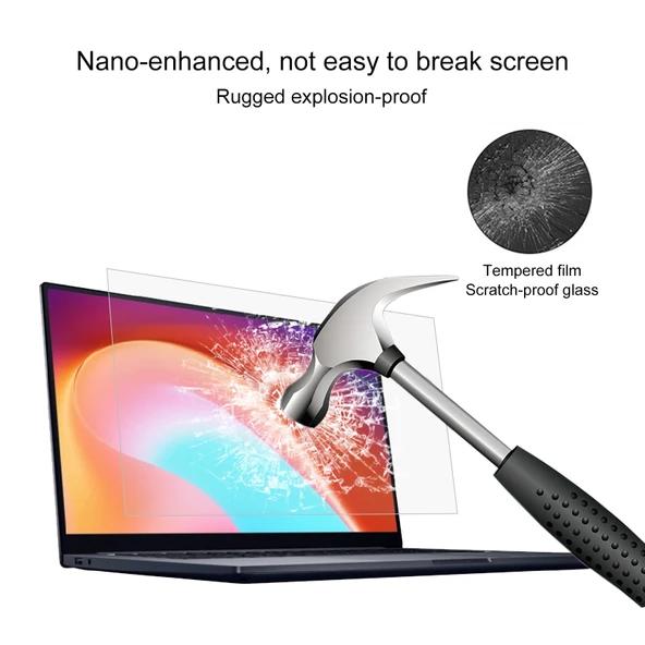 Asus ROG Zephyrus G14 14 inç 16 10 HD Temperli Cam Ekran Koruyucu Film - 3