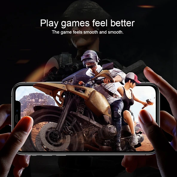 Xiaomi Redmi Note 8 HD Tam Ekran 9H Sertlikte Kavisli Temperli Cam Koruyucu - 9