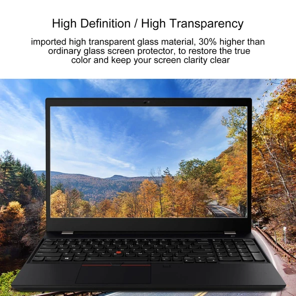 Asus PX574FB8265 15.6 Inç Laptop Ekran HD Temperli Cam Koruyucu Film - 5