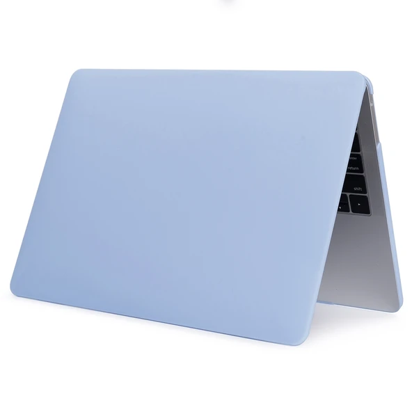 MacBook Pro 16.2 inç A2485 2021 2023 Uyumlu Mat Mavi Laptop Koruyucu Kılıf - 3