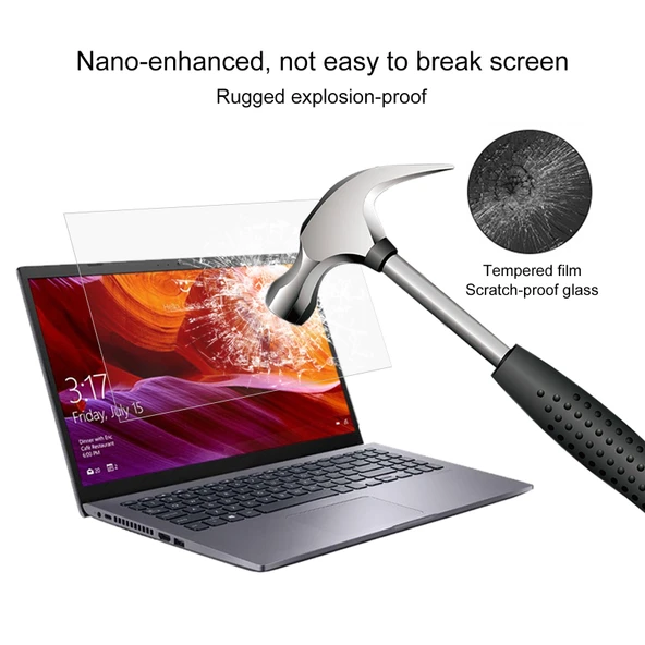 Asus Mars15 156 Inç Laptop Ekran HD Temperli Cam Koruyucu Film - 3
