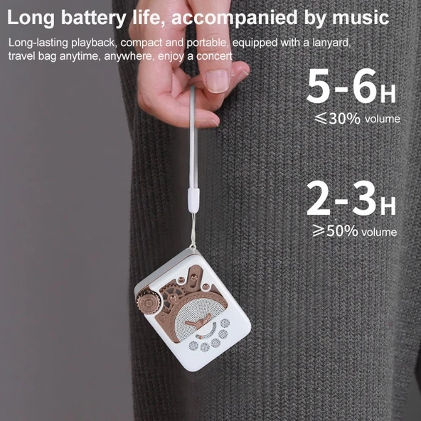 REMAX RB-M53 Mini Akıllı Bluetooth 5.0 Hoparlör Pembe - 6