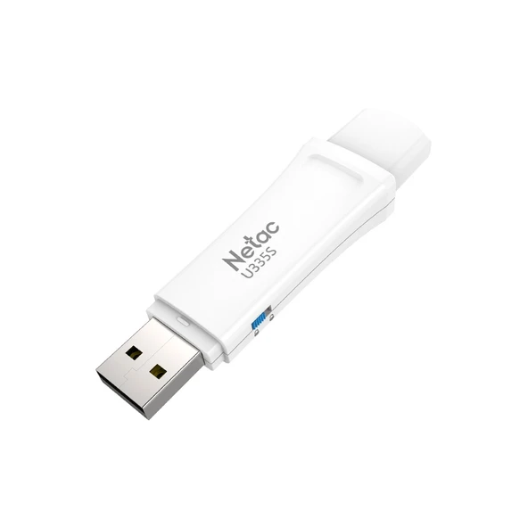 Netac U335S USB 30 Hızlı Antivirüs Yazma Koruması 32GB USB Bellek