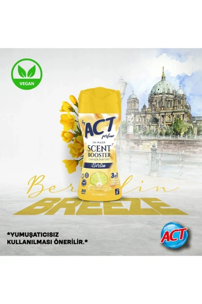 Act Çamaşır Parfümü Berlin 210 Gr - 3
