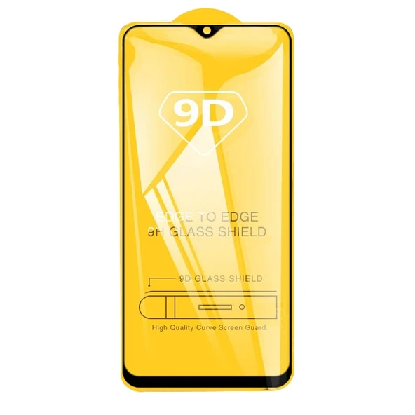 Samsung Galaxy M20 Uyumlu 9D Tam Kaplama Temperli Cam Ekran Koruyucu - 2