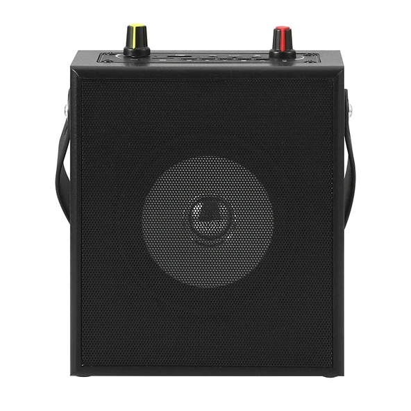K10 10W Bluetooth 50 Taşınabilir El Tipi Kare Dans Bluetooth Hoparlör Siyah - 2