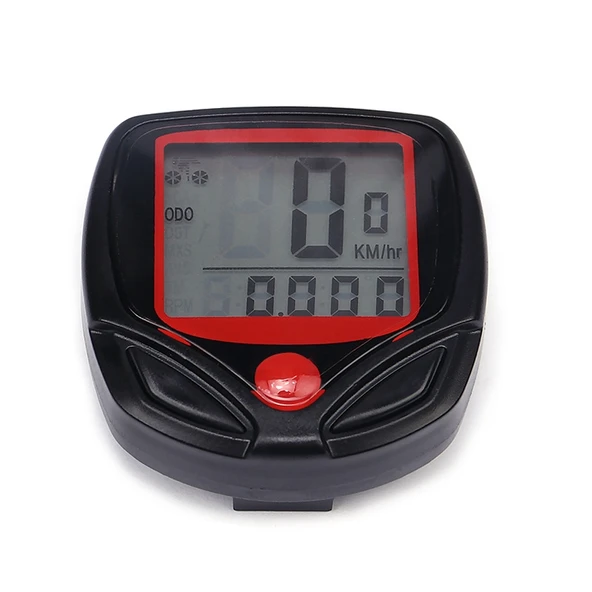 Su Geçirmez 14 Fonksiyonlu Bisiklet Bilgisayarı LCD Hız ve Mesafe Ölçer Model SD-548B