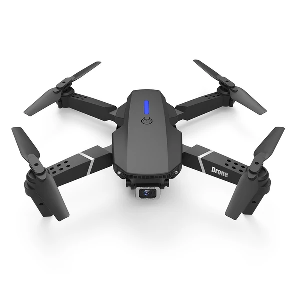 LS E525 Siyah 4K Çift HD Kamera Mini Katlanabilir RC Quadcopter Drone Uzaktan Kumandalı - 2