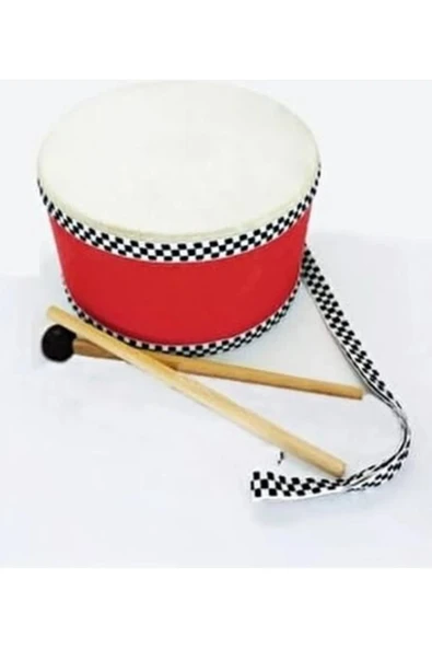 19 Cm Boyun Askılı El Davulu Çocuk Davulu - 2