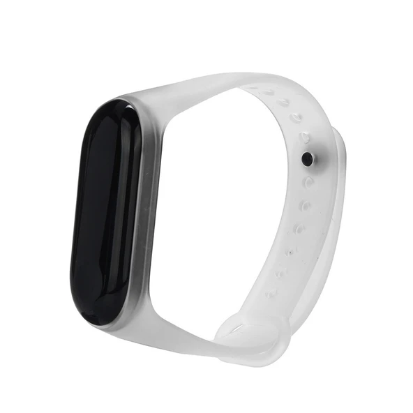 Xiaomi Mi Band 3 Silikon Saat Kayışı Şeffaf