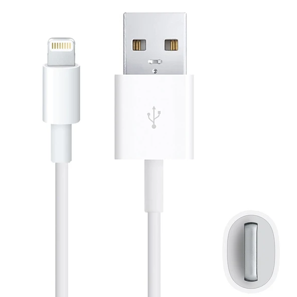 1 Metre Beyaz USB Veri Senkronizasyon ve Şarj Kablosu - 2