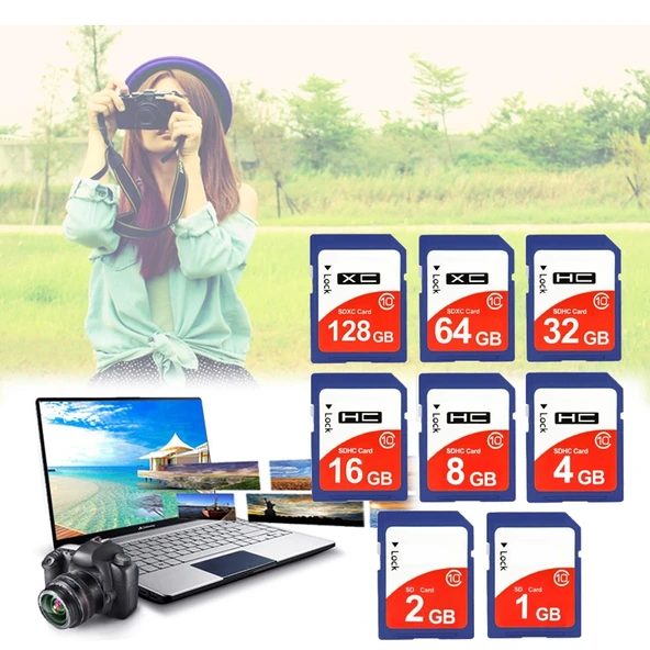 32GB Yüksek Hızlı Class 10 SDHC Kamera Hafıza Kartı - 6