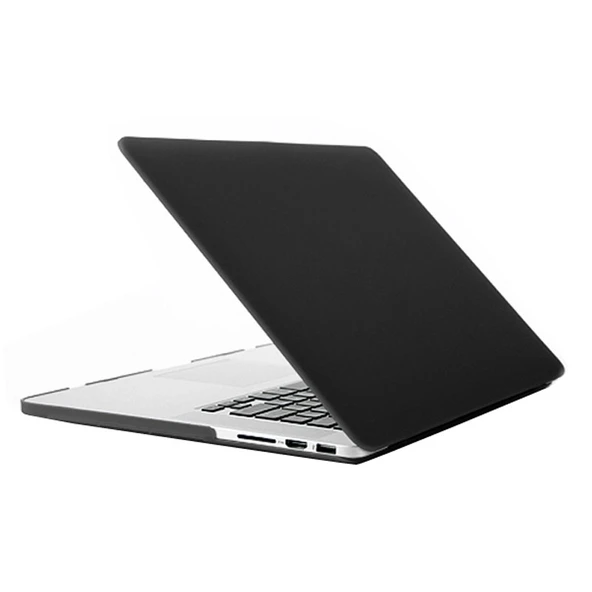 Macbook Pro Retina 13.3 inç Sert Plastik Koruyucu Kılıf Siyah