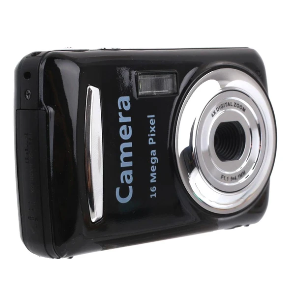 Çocuklar İçin 2.4 İnç 16MP 720P Mini Dijital Kamera Siyah