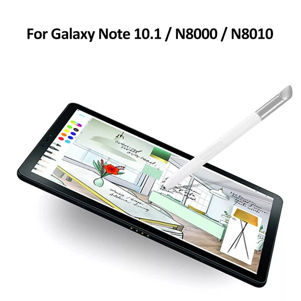 Samsung Galaxy Note 10.1 N8000 Beyaz Akıllı Basınca Duyarlı Stylus Kalem - 3