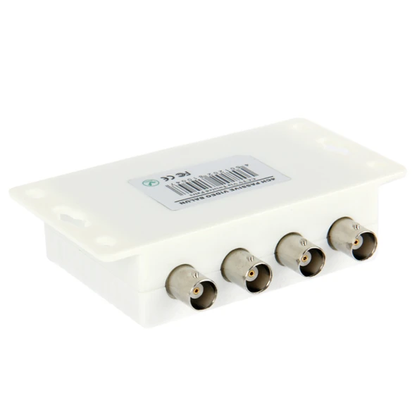 4 Kanal Pasif UTP Video Balun CCTV için Bükümlü Kablo ile - 4