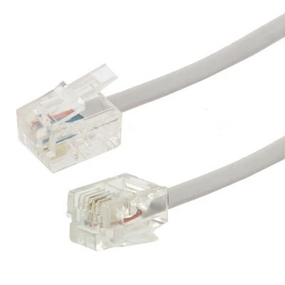 4 Çekirdekli RJ11 Telefon Kablosu 5 Metre - 2