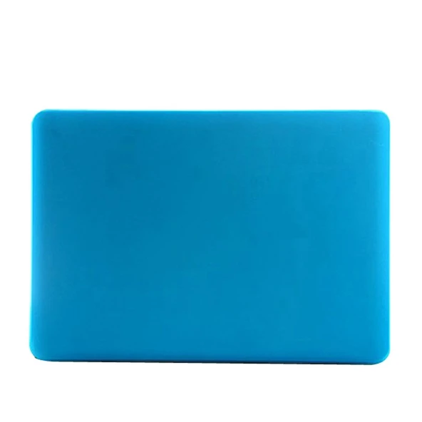 Macbook Pro 13.3 inç A1278 Uyumlu Mat Sert Plastik Koruyucu Kılıf Bebek Mavisi - 4