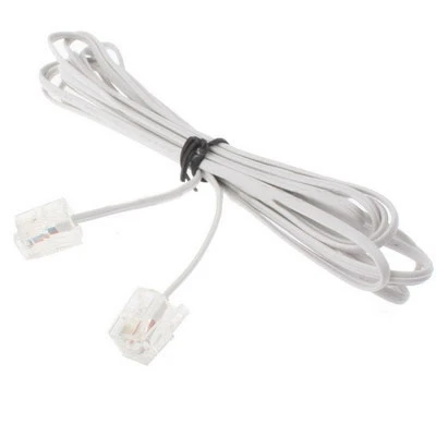4 Çekirdekli RJ11 Telefon Kablosu 5 Metre - 3