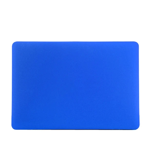 Macbook Pro Retina 13.3 Inç İçin Mavi Mat Sert Plastik Koruyucu Kılıf - 4