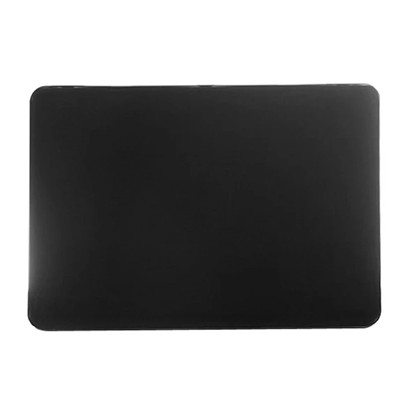 MacBook Air 13.3 inç A1466 2012-2017 ve A1369 2010-2012 Siyah Mat Sert Plastik Koruyucu Kılıf - 4