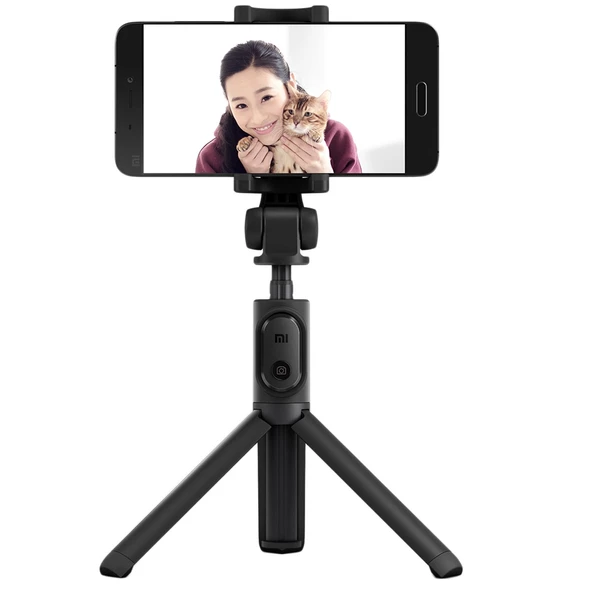 Xiaomi Mi Katlanabilir Bluetooth Selfie Çubuğu Tripod Siyah - 6