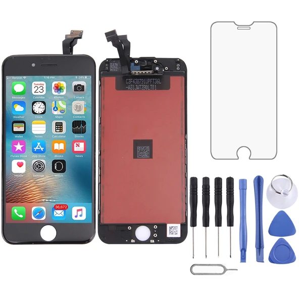 iPhone 6 Siyah Çerçeveli TFT LCD Ekran - 1