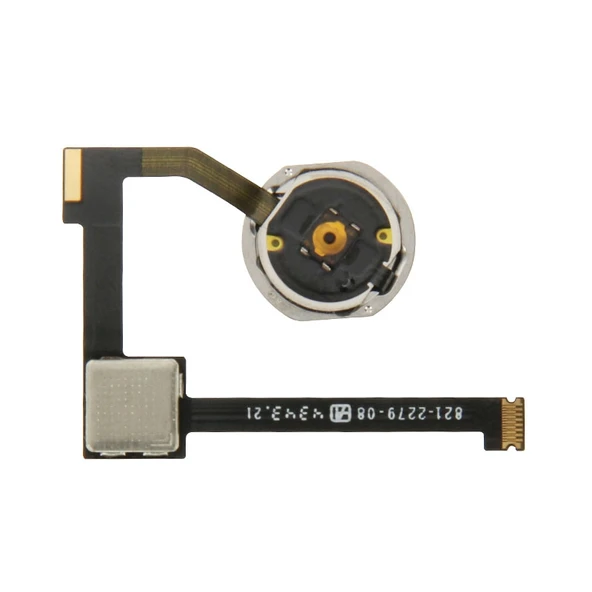 iPad Air 2 ve iPad 6 İçin Gümüş Renk Home Buton Flex Kablo - 3