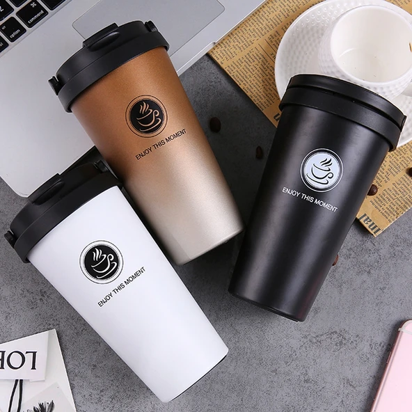 500ml Vakum İzolasyonlu Paslanmaz Çelik Termos - 6