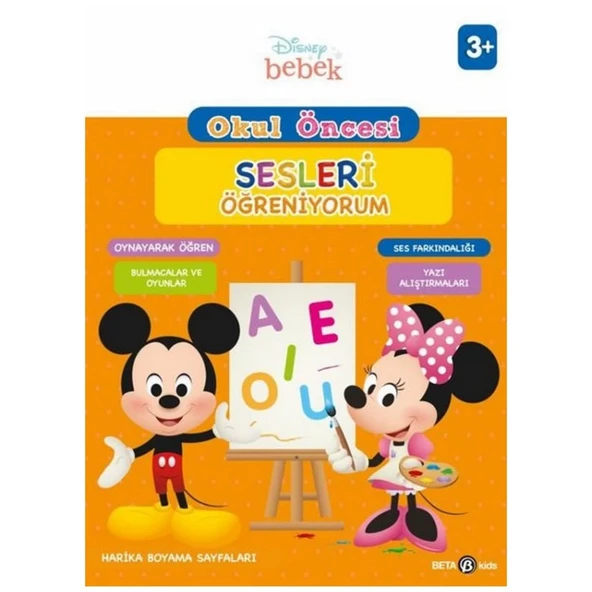 Hsyn Disney Eğitsel Okul Öncesi Sesleri Öğreniyorum Akdenizpos Yeni