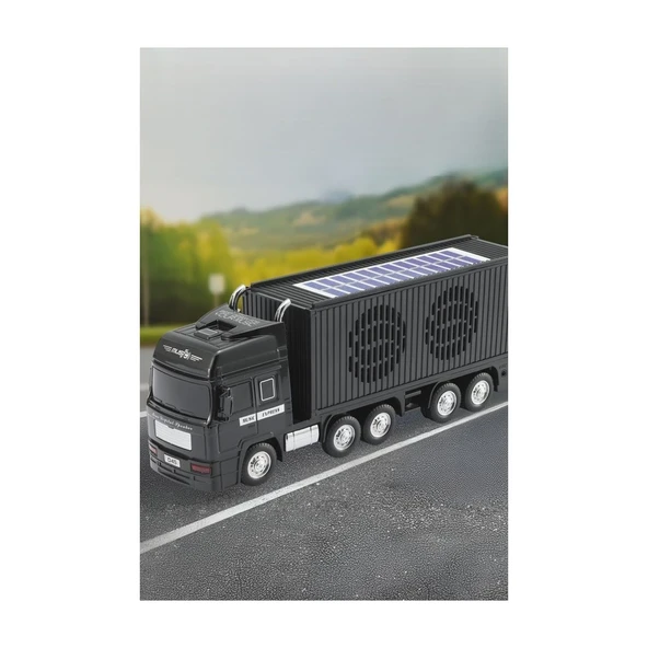 D45 Tır  Güneş Enerjili Bluetooth Hoparlör Fm-Aux-Usb Destekli Speaker - 8