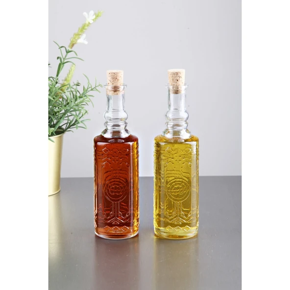Dekor Yağdanlık - Sirkelik Şişe 2li Set - 21