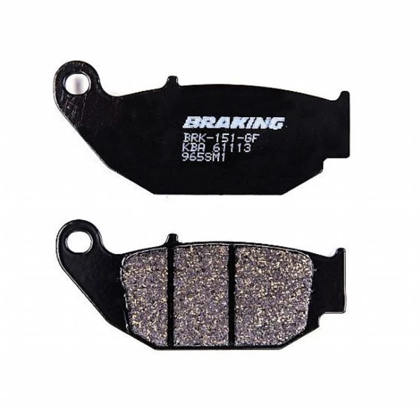 Cf Moto 250 Nk 2022 Ve Sonrası  Arka Fren Balata Braking M007846 ürün görseli 1