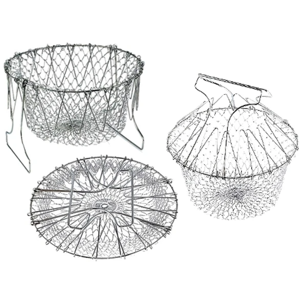 Chef Basket Çok Fonksiyonlu Pratik Süzgeç - 3