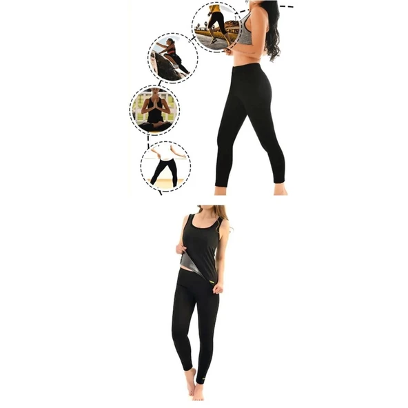 Termal Sauna Tayt ( XXXL ) Neotex Terletme Taytı - 6